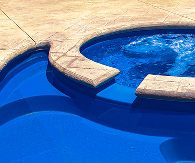 Detail_OceanBlue Ocean Blue from the Imagine Pools range of pool colors