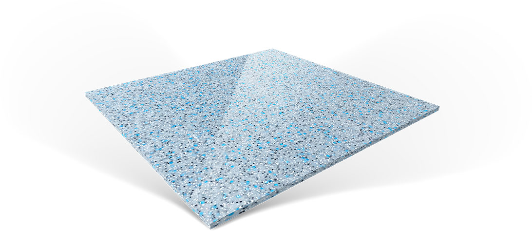 Tile_IceSilver Fiberglass swimming pool colors: Ice Silver